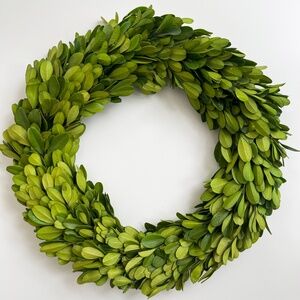 Faux Boxwood Wreath - 10 Inch Diameter, NEW